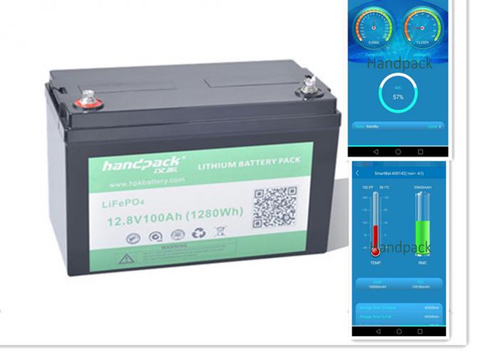 12.8V 100Ah LiFePO4 Battery For Solar Storage